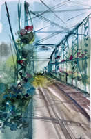 Bridge of Flowers in Connecticut by Tatiana Riabukhina